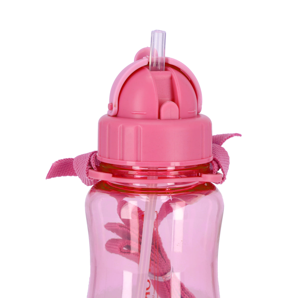 Royalford RF7581PN 500ml Water Bottle | BPA-Free | Lightweight Polymer Leak-Proof Drinking Bottle with Carry Strap for School, Gym, Travel, Kids & Daily Hydration