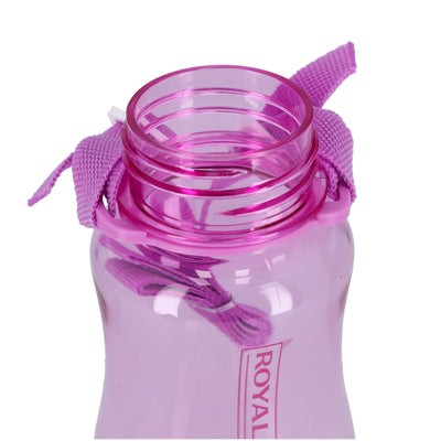 Royalford RF7581PP 500ml Water Bottle | BPA-Free Lightweight Polymer Leak-Proof Drinking Bottle with Carry Strap | Perfect for School, Travel, Kids Daily Hydration Use