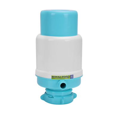 Royalford RF7785 Drinking Water Pump | Manual Vacuum Action Water Dispenser for Bottled Water| No Electricity Required | Ideal for Home, Office, Camping & Outdoor Use