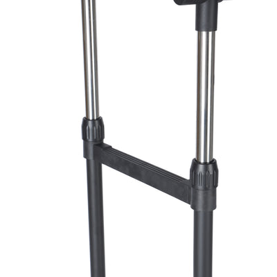 Royalford RF7801 Extendable Garment Rack | Stainless Steel Adjustable Clothes Hanging Stand for Home, Laundry Room, Bedroom & Boutique |Durable Rust Resistant Organizer