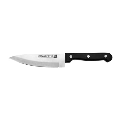Royalford RF7828 6 Inch Chef Knife | Sharp Stainless Steel Blade | Ergonomic Handle | Well Balanced Design for Chopping, Slicing, Dicing Meat, Vegetables and Fruits
