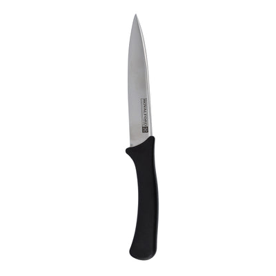 Royalford RF7857 5 Inch Utility Knife & Scissor Set | Stainless Steel Kitchen Cutting Tools with Ergonomic Handles | Rust Resistant | Dishwasher Safe for Daily Cooking