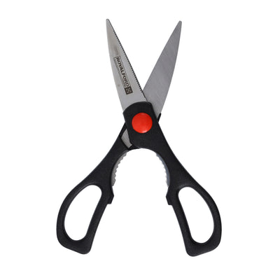 Royalford RF7857 5 Inch Utility Knife & Scissor Set | Stainless Steel Kitchen Cutting Tools with Ergonomic Handles | Rust Resistant | Dishwasher Safe for Daily Cooking
