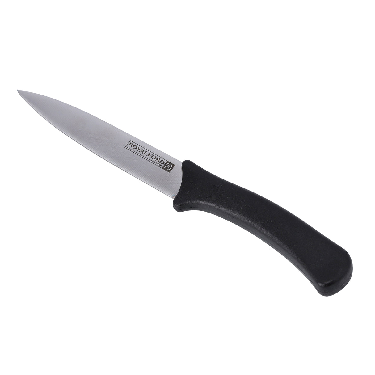 Royalford RF7857 5 Inch Utility Knife & Scissor Set | Stainless Steel Kitchen Cutting Tools with Ergonomic Handles | Rust Resistant | Dishwasher Safe for Daily Cooking