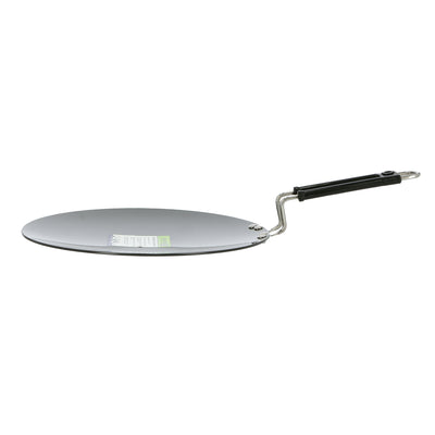 Royalford RF7905 Flat Tawa | Durable Metal Roti Tawa |  Heat Resistant Handle for safe cooking | Suitable for Everyday Cooking | Perfect for Roti, Dosa,  Pancake Etc