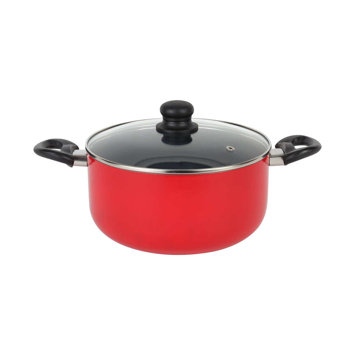 Royalford RF7923N Non-Stick Cookware Set 8 Pcs | Durable Aluminium PFOA-Free Cookware with Glass Lids | Bakelite Handles for Gas, Ceramic, Halogen & Hot Plate Use