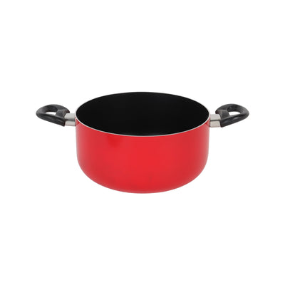 Royalford RF7923N Non-Stick Cookware Set 8 Pcs | Durable Aluminium PFOA-Free Cookware with Glass Lids | Bakelite Handles for Gas, Ceramic, Halogen & Hot Plate Use