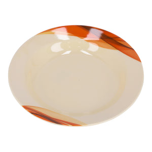 Royalford RF8079 Super Rays Deep Plate | Heavy Weight | FDA Approved Melamine Plate | Durable Food Grade Deep Dinner Plate for Curries, Rice Home Dining & Restaurant Use