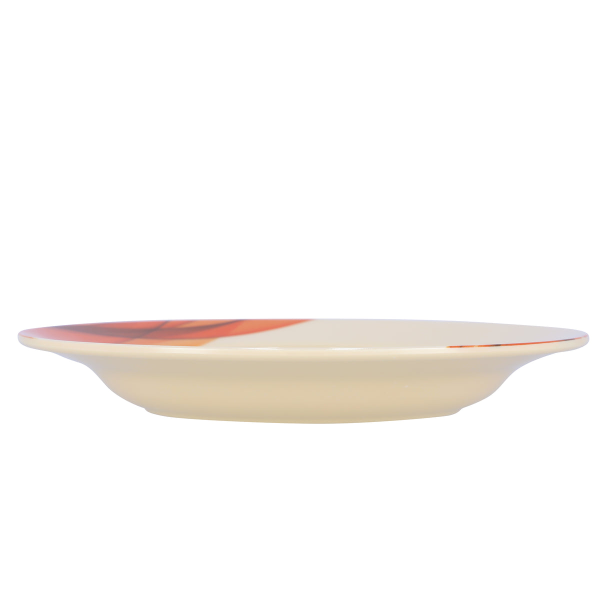 Royalford RF8079 Super Rays Deep Plate | Heavy Weight | FDA Approved Melamine Plate | Durable Food Grade Deep Dinner Plate for Curries, Rice Home Dining & Restaurant Use