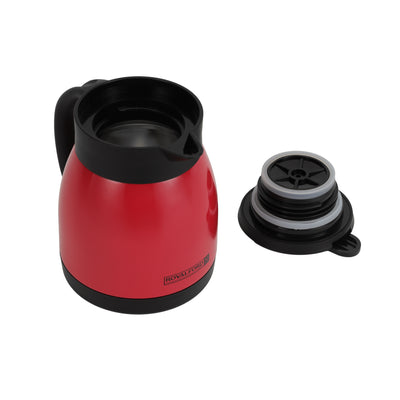 Royalford RF8303 Coffee Pot 500ML| Stainless Steel Thermal Coffee Server | 304 Inner Pot Keeps Drinks Hot or Cool | Ideal for Home, Office, Hotel & Café Tea Serving Use