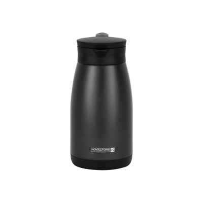 Royalford RF8304 Double Wall Coffee Pot |1000ML Stainless Steel Thermal Server | 304 Inner Pot Keeps Beverages Hot or Cool |Ideal for Home, Office, Hotel & Café Serving