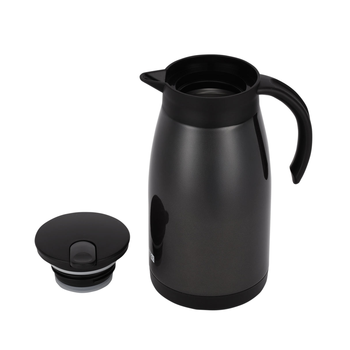 Royalford RF8304 Double Wall Coffee Pot |1000ML Stainless Steel Thermal Server | 304 Inner Pot Keeps Beverages Hot or Cool |Ideal for Home, Office, Hotel & Café Serving