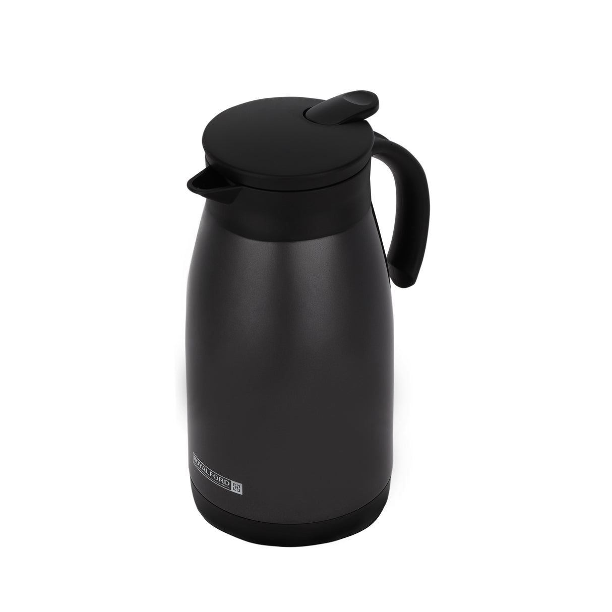 Royalford RF8304 Double Wall Coffee Pot |1000ML Stainless Steel Thermal Server | 304 Inner Pot Keeps Beverages Hot or Cool |Ideal for Home, Office, Hotel & Café Serving