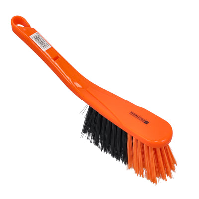 Royalford RF8613 Cleaning Brush with Long Handle & Soft Bristles | Lightweight Ergonomic Household Cleaning Tool for Kitchen, Bathroom, Utensils & Daily Surface Cleaning