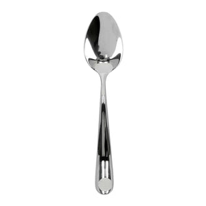 Royalford RF8664 Stainless Steel Dessert Spoon Set of 2 with Mirror Finish | High Grade Rust and  Stain Resistant Ergonomic Cutlery | Perfect for Desserts & Daily Use