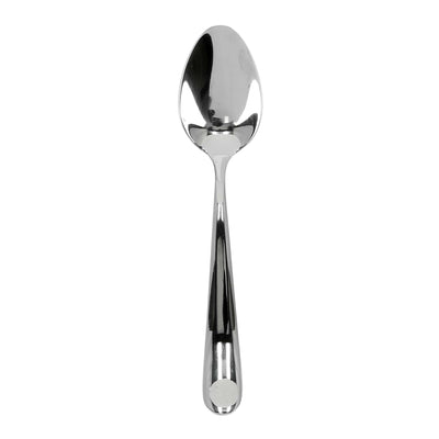 Royalford RF8664 Stainless Steel Dessert Spoon Set of 2 with Mirror Finish | High Grade Rust and  Stain Resistant Ergonomic Cutlery | Perfect for Desserts & Daily Use