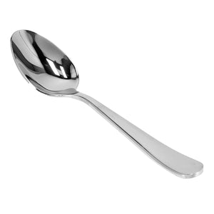 Royalford RF8664 Stainless Steel Dessert Spoon Set of 2 with Mirror Finish | High Grade Rust and  Stain Resistant Ergonomic Cutlery | Perfect for Desserts & Daily Use