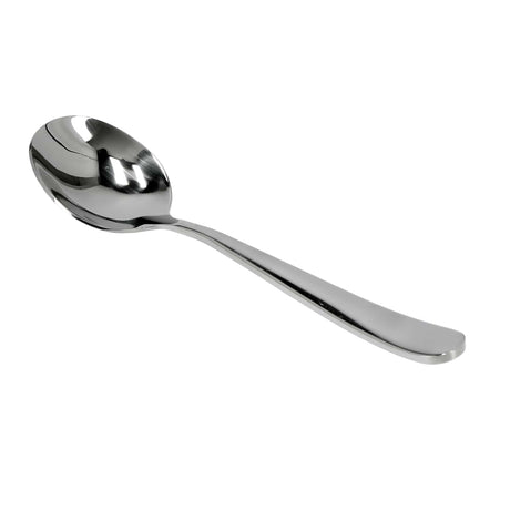 Royalford RF8666 Stainless Steel Soup Spoon Set | 2 Pcs with Mirror Finish| Dishwasher Safe| Ergonomic Handle Design for Home, Hotel, Restaurant, Café & Daily Table Use