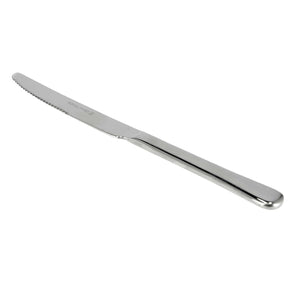 Royalford RF8672 Stainless Steel Dinner Knife Set | 2 Pcs Mirror Finish Dishwasher Safe Table Knives | High Grade Steel Ergonomic Design | Durable Stain Resistant Cutlery