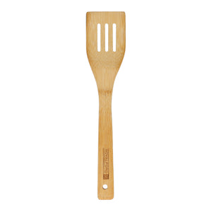 Royalford RF8687 Bamboo Kitchen Tools Set 4 Pcs | Carbonized Wooden Utensils for Cooking | Non-Stick Safe | Eco-Friendly Kitchen Tools| Perfect  for Daily Home Use