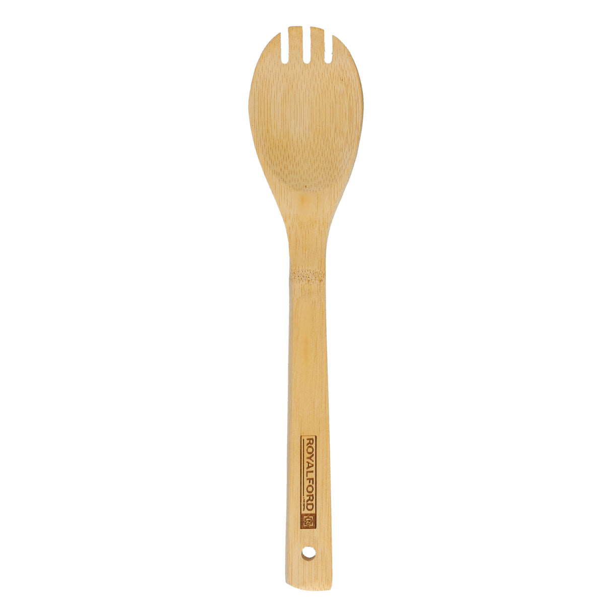 Royalford RF8687 Bamboo Kitchen Tools Set 4 Pcs | Carbonized Wooden Utensils for Cooking | Non-Stick Safe | Eco-Friendly Kitchen Tools| Perfect  for Daily Home Use