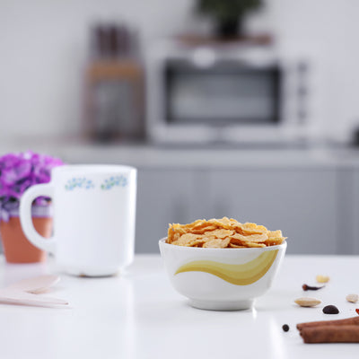 Royalford RF8704 3.5 Inch Melamine Small Bowl | Durable & Lightweight Snack, Dessert & Dip Serving Bowl for Daily Use at Home, Office, Cafes & Outdoor Dining Tableware
