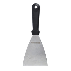 Royalford RF8740 Stainless Steel Kitchen Scraper | Ergonomic Handle Heavy Duty Food & Surface Scraper for Cookware Cleaning | Dough Handling & Daily Kitchen Use