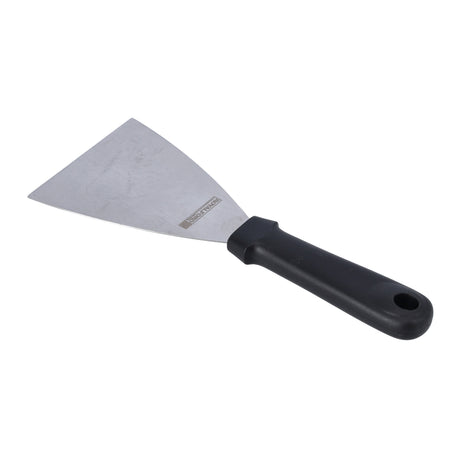 Royalford RF8740 Stainless Steel Kitchen Scraper | Ergonomic Handle Heavy Duty Food & Surface Scraper for Cookware Cleaning | Dough Handling & Daily Kitchen Use