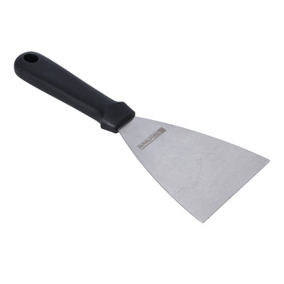 Royalford RF8740 Stainless Steel Kitchen Scraper | Ergonomic Handle Heavy Duty Food & Surface Scraper for Cookware Cleaning | Dough Handling & Daily Kitchen Use