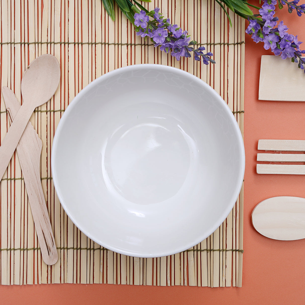 Royalford RF8764 4.5 Inch Porcelain Bowl | Classic White Serving Bowl for Snacks, Desserts, Condiments, Sauces & Daily Dining Use at Home, Hotels or Restaurants