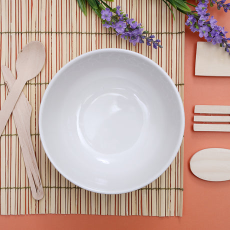 Royalford RF8764 4.5 Inch Porcelain Bowl | Classic White Serving Bowl for Snacks, Desserts, Condiments, Sauces & Daily Dining Use at Home, Hotels or Restaurants