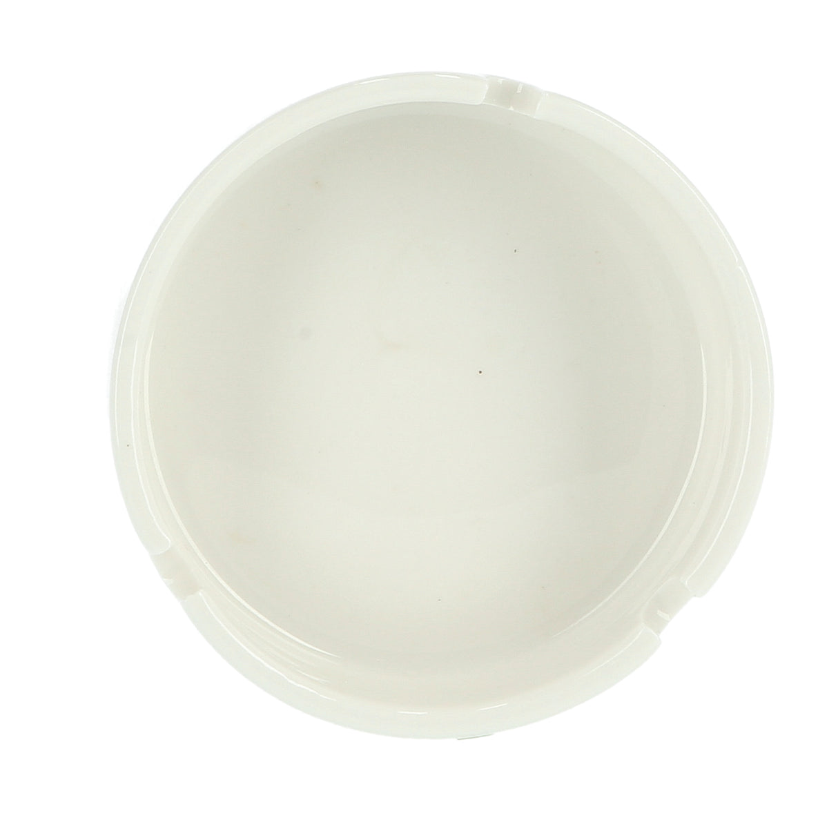Royalford RF8771 Porcelain Ash Tray | 3.5 Inch Elegant White Ashtray for Home, Hotel, Café & Office Use | Premium Glazed Finish | Durable Heat Resistant Design