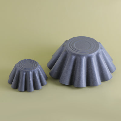 Royalford RF8785 Brioche Cake Mold | 2-Piece Baking Set | Premium Non-Stick Coating for Easy Cake Release & Quick Cleanup | Ideal for Brioche, Desserts & Artisan Bakes