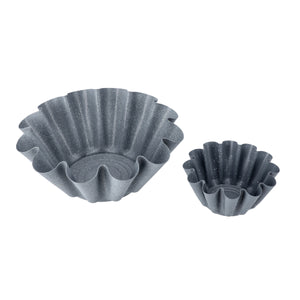 Royalford RF8785 Brioche Cake Mold | 2-Piece Baking Set | Premium Non-Stick Coating for Easy Cake Release & Quick Cleanup | Ideal for Brioche, Desserts & Artisan Bakes