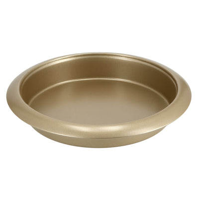 Royalford RF8789 Round Baking Pan | 27cm Size |Premium Non-Stick Oven Safe Cake Pan for Even Heat Distribution | Easy Food Release | 0.5mm Thickness| Eco Friendly Design