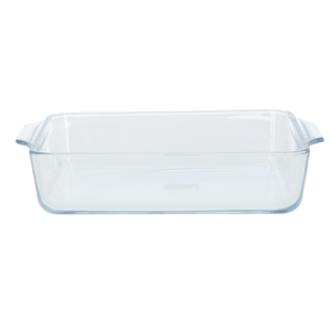 Royalford RF8807 1.5L Borosilicate Glass Baking Tray | Square Oven Safe Baking Dish for Casserole, Lasagna | Microwave, Freezer & Dishwasher Safe and Durable Design