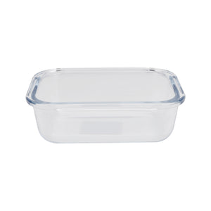 Royalford RF8810 400ml Airtight Borosilicate Glass Food Container | Heat Resistant | Oven, Microwave, Freezer and  Dishwasher Safe Storage Box | Perfect For Food Storage