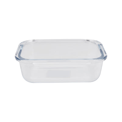 Royalford RF8810 400ml Airtight Borosilicate Glass Food Container | Heat Resistant | Oven, Microwave, Freezer and  Dishwasher Safe Storage Box | Perfect For Food Storage