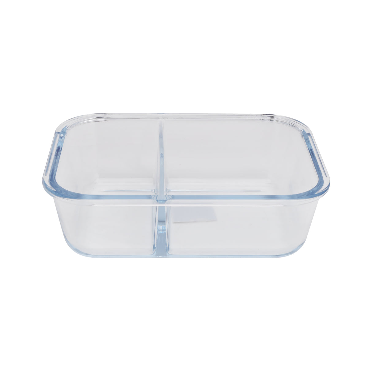 Royalford RF8817 1500ml Borosilicate Glass Airtight Container| Dual Partition| Leak-Proof Food Storage Box| Oven-Safe Meal Prep Glass Jar| Durable & Freshness Lock