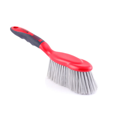 Royalford RF8829 One Click Series Dustpan & Brush| Multi-Purpose Easy Cleaning Set for Home & Office Use| Grip Handle| Durable Bristles| Suitable for Marble, Tiles Floors