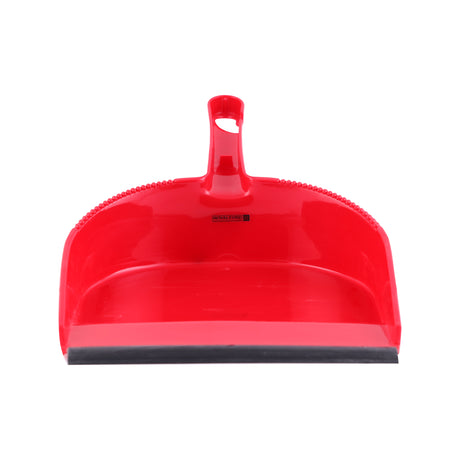 Royalford RF8838 Dust Pan | One Click Series Cleaning Dustpan with Rubber Tip and Comfortable Handle | Lightweight| Perfect for Easy Floor Cleaning at Home & Office Use