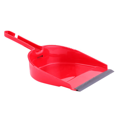 Royalford RF8838 Dust Pan | One Click Series Cleaning Dustpan with Rubber Tip and Comfortable Handle | Lightweight| Perfect for Easy Floor Cleaning at Home & Office Use
