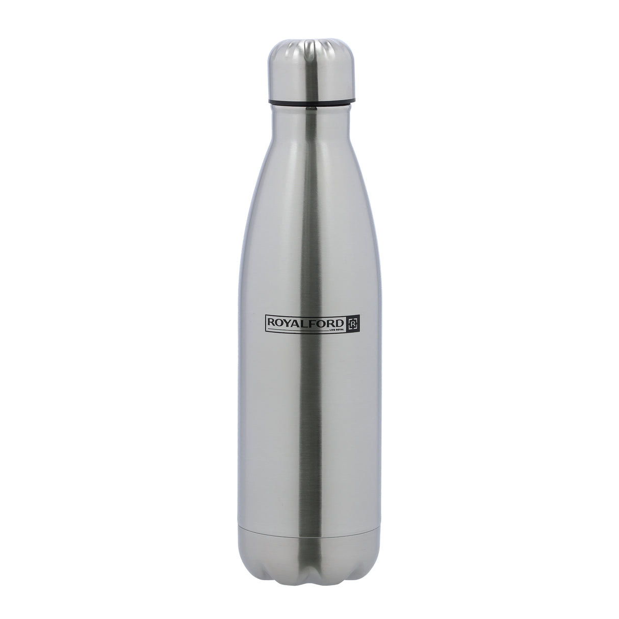 Royalford RF8899SL Stainless Steel Water Bottle 750ML|304 Food Grade Reusable Drinking Bottle for Home, Office, School  &  Daily Hydration Friendly |Leak Proof Design