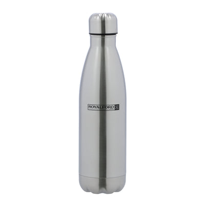 Royalford RF8899SL Stainless Steel Water Bottle 750ML|304 Food Grade Reusable Drinking Bottle for Home, Office, School  &  Daily Hydration Friendly |Leak Proof Design