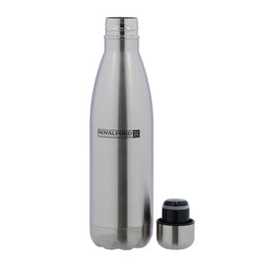 Royalford RF8899SL Stainless Steel Water Bottle 750ML|304 Food Grade Reusable Drinking Bottle for Home, Office, School  &  Daily Hydration Friendly |Leak Proof Design