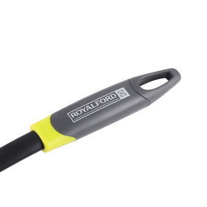Royalford RF8907 Nylon Skimmer |  Ergonomic ABS Handle | Heat Resistant Dishwasher Safe Skimmer for Frying, Straining, Lifting Food and Everyday Non Stick Cookware Use