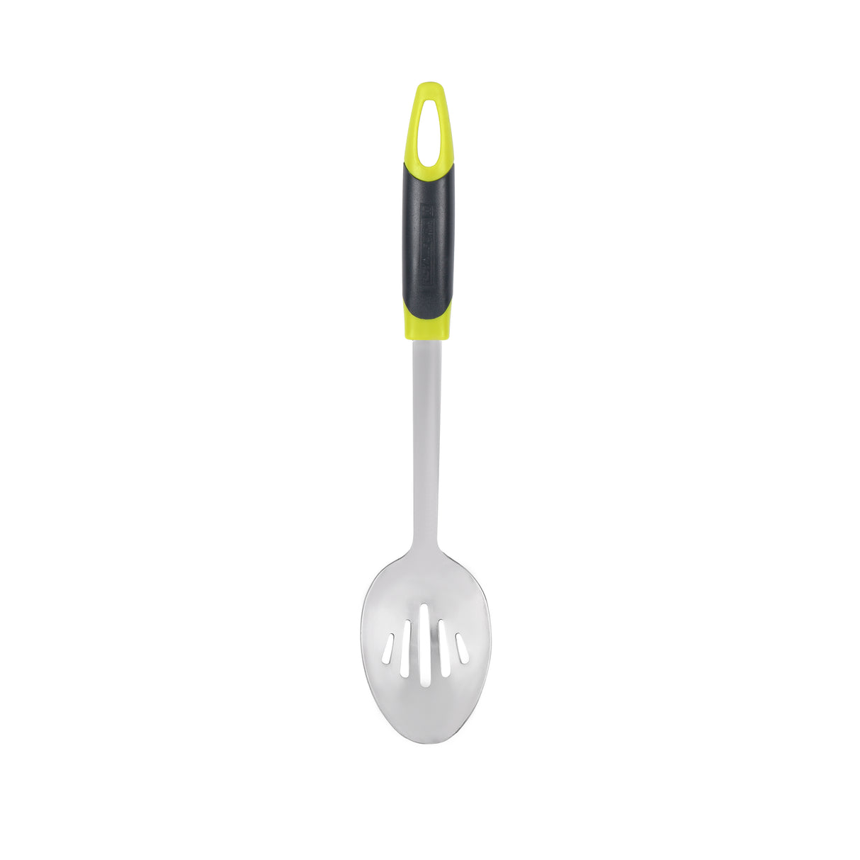 Royalford RF8912 Stainless Steel Slotted Spoon | Ergonomic ABS Handle | Durable Dishwasher Safe Cooking Spoon for Frying, Draining, Serving and Everyday Kitchen Use