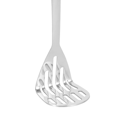 Royalford RF8915 Stainless Steel Potato Masher |  Ergonomic ABS Handle | Durable Manual Kitchen Tool for Easy Mashing of Potatoes & Vegetables |  Dishwasher Safe Design