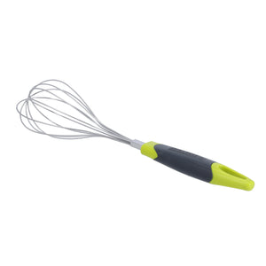 Royalford RF8918 Stainless Steel Whisk | Ergonomic ABS Handle| Durable Rust Resistant Wires | Non Slip Grip | Easy Manual Mixing & Beating Tool for Eggs, Batter Etc