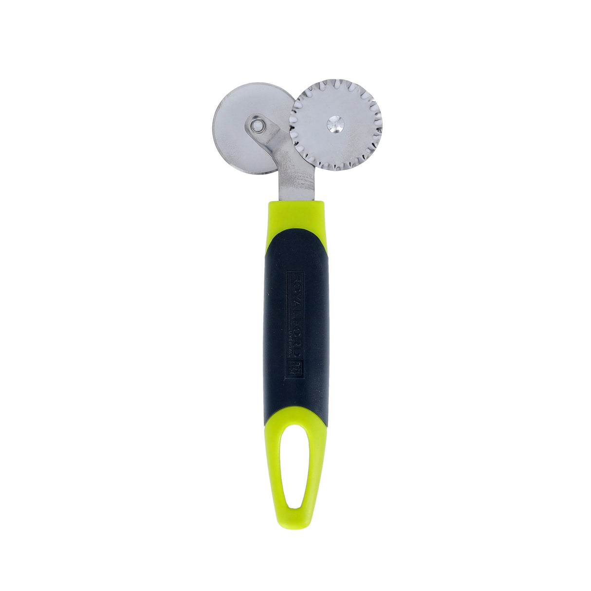 Royalford RF8920 Stainless Steel Pastry Wheeler | Ergonomic ABS Handle | Durable Sharp Cutting Wheel | Dishwasher Safe Design | Easy Dough & Pastry Cutting Tool